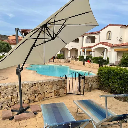 Turquoise & Wood Stylish House 23 * Budoni